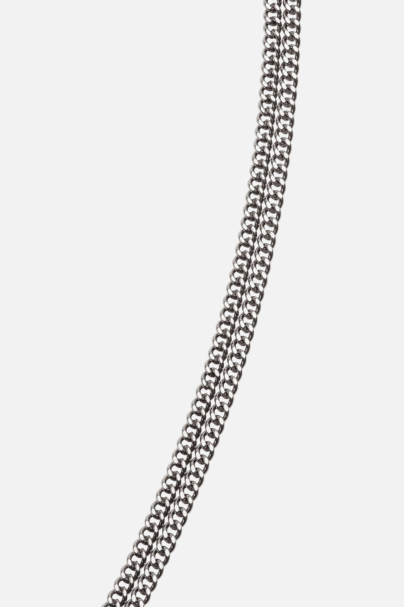 DOUBLE CROSS NECKLACE