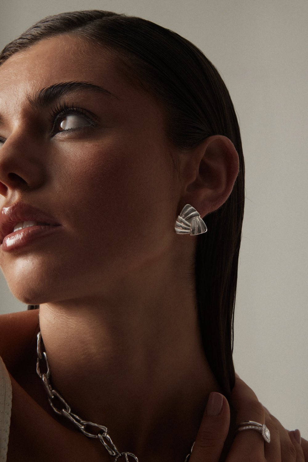 TRIANGLE EARRINGS