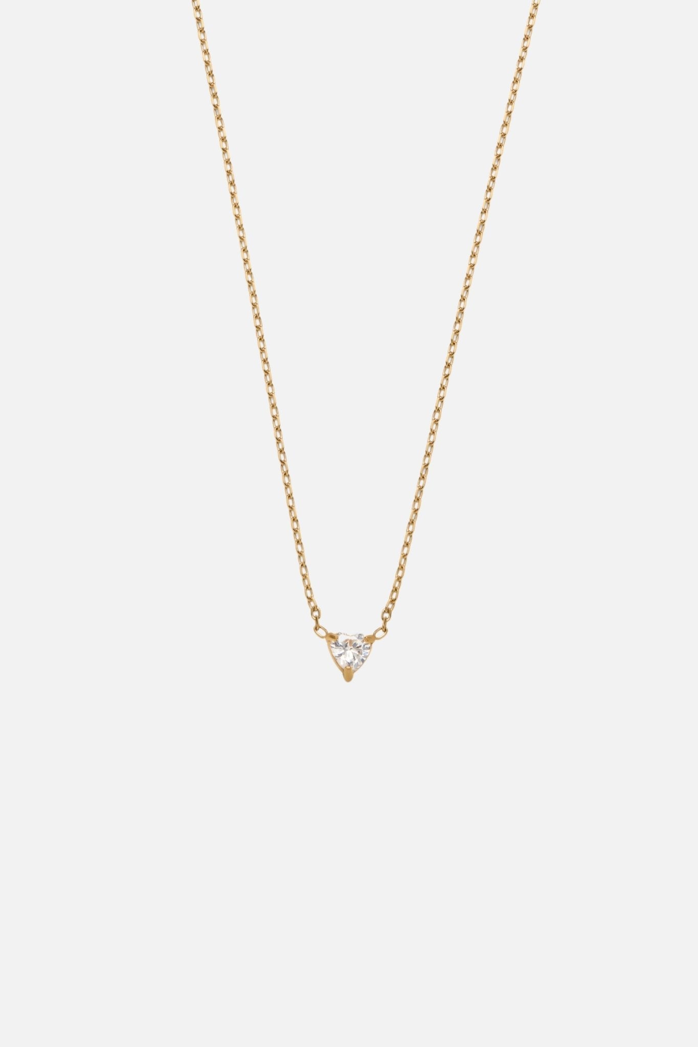 HEART STONE NECKLACE