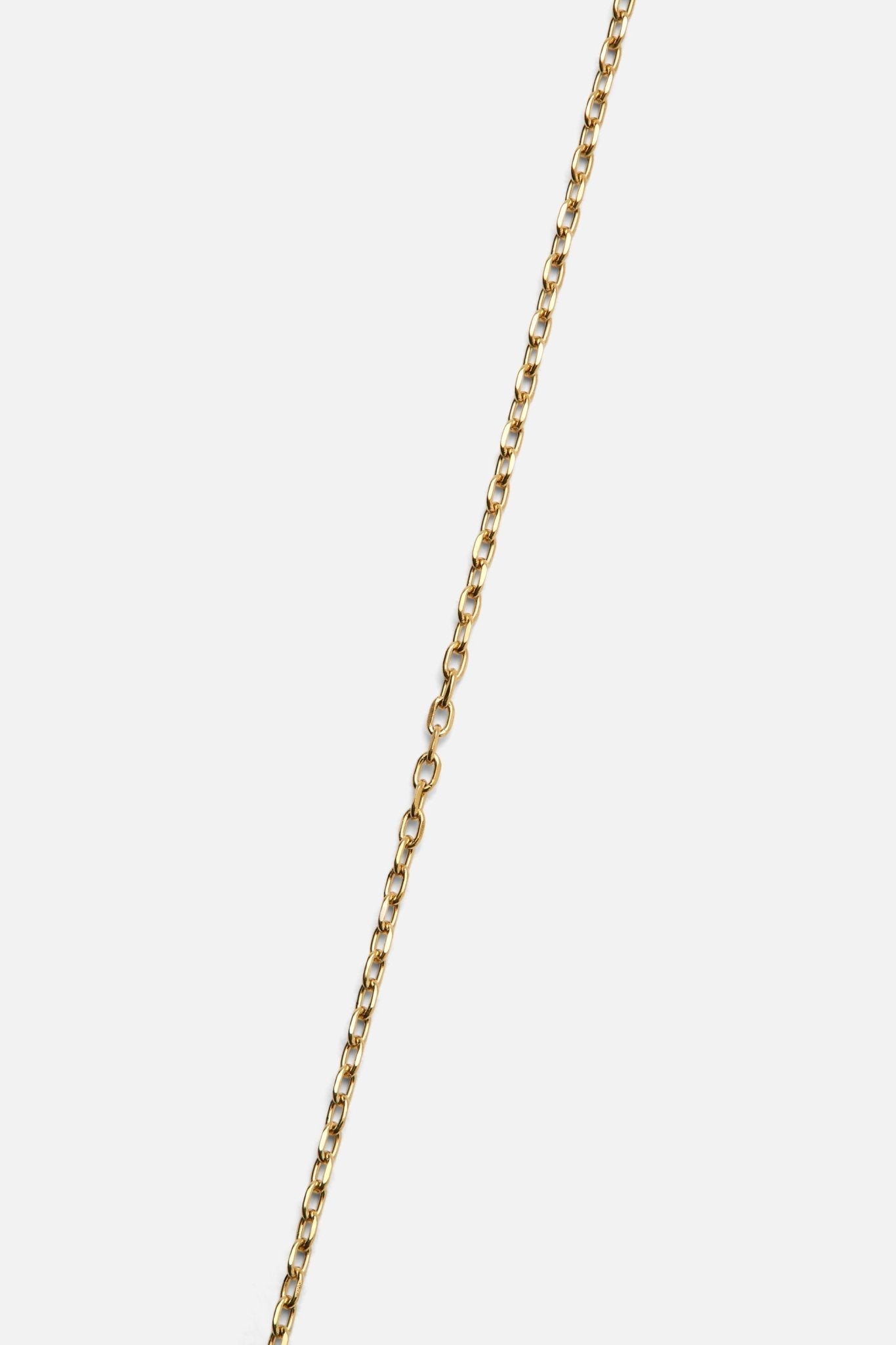 LETTER POLISHED NECKLACE (A-Z)